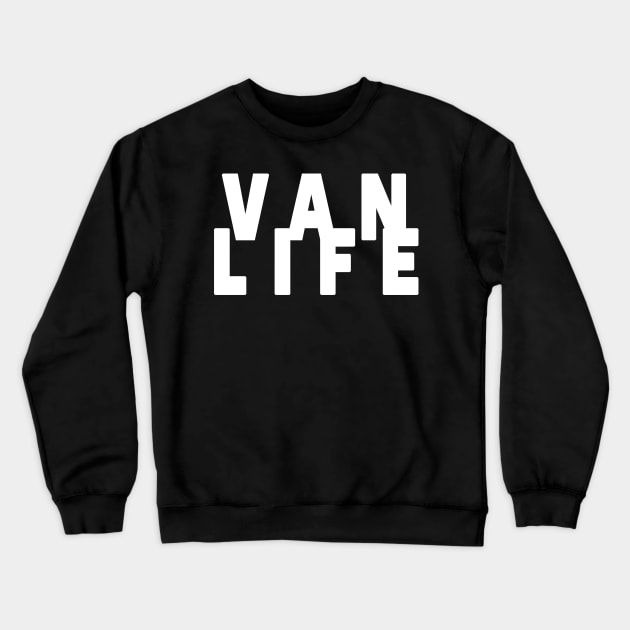 Van Life - Van Dweller Crewneck Sweatshirt by Tshirt Samurai